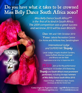 Miss Belly Dance 2010 265x300 Are YOU Miss Belly Dance SA 2010..!?